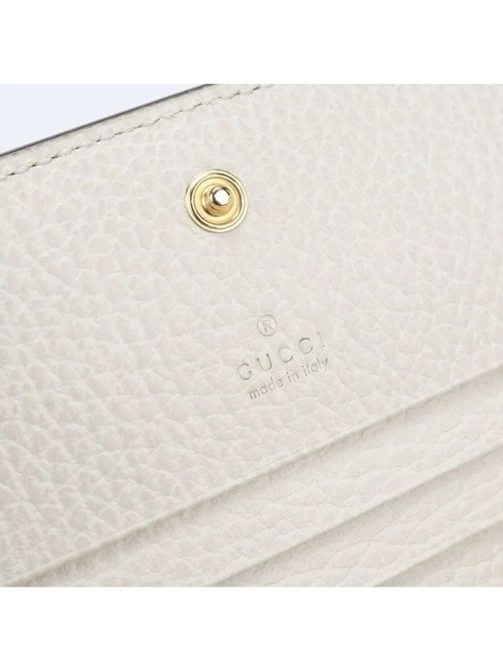 ★SOLD★ Gucci Bicolor Card Case Wallet Double Bifold - Picture 6 of 7
